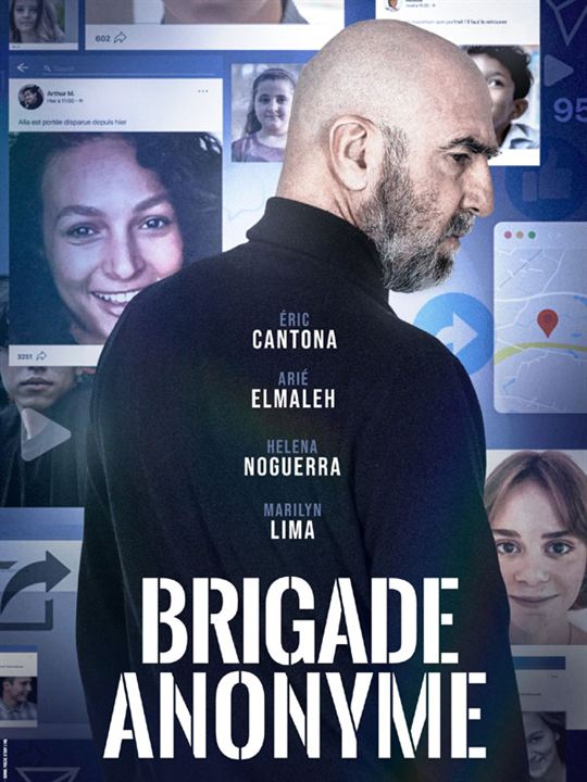 Affiche de la série Brigade Anonyme (2024) de Eric Cantona. Voir Brigade Anonyme en streaming / torrent sur meilleurs-films.fr