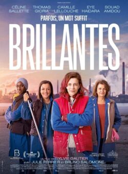 Affiche du film Brillantes (2023) de Sylvie Gautier.