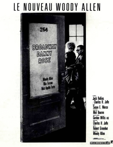 Affiche du film Broadway Danny Rose (1984) de Woody Allen. Voir Broadway Danny Rose en streaming / torrent sur meilleurs-films.fr
