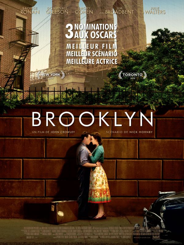 Affiche du film Brooklyn (2015) de John Crowley Affiche du film Brooklyn (2015) de John Crowley. Voir Brooklyn en streaming / torrent sur meilleurs-films.fr