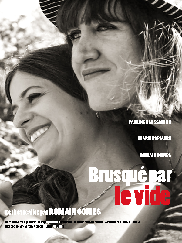 Affiche du court métrage Brusqué par le vide (2016) de Marie Espiaube. Voir Brusqué par le vide en streaming / torrent sur meilleurs-films.fr
