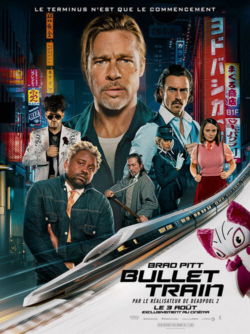 Affiche du film Bullet Train (2022) de David Leitch.