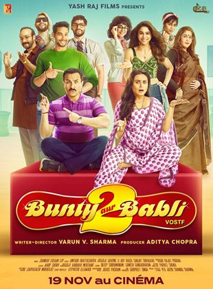 Affiche du film Bunty Aur Babli 2 (2021) de Varun Sharma. Voir Bunty Aur Babli 2 en streaming / torrent sur meilleurs-films.fr