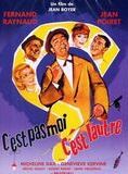 Affiche du film C’est pas moi, c’est l’autre (1962) de Jean Boyer. Voir C’est pas moi, c’est l’autre en streaming / torrent sur meilleurs-films.fr