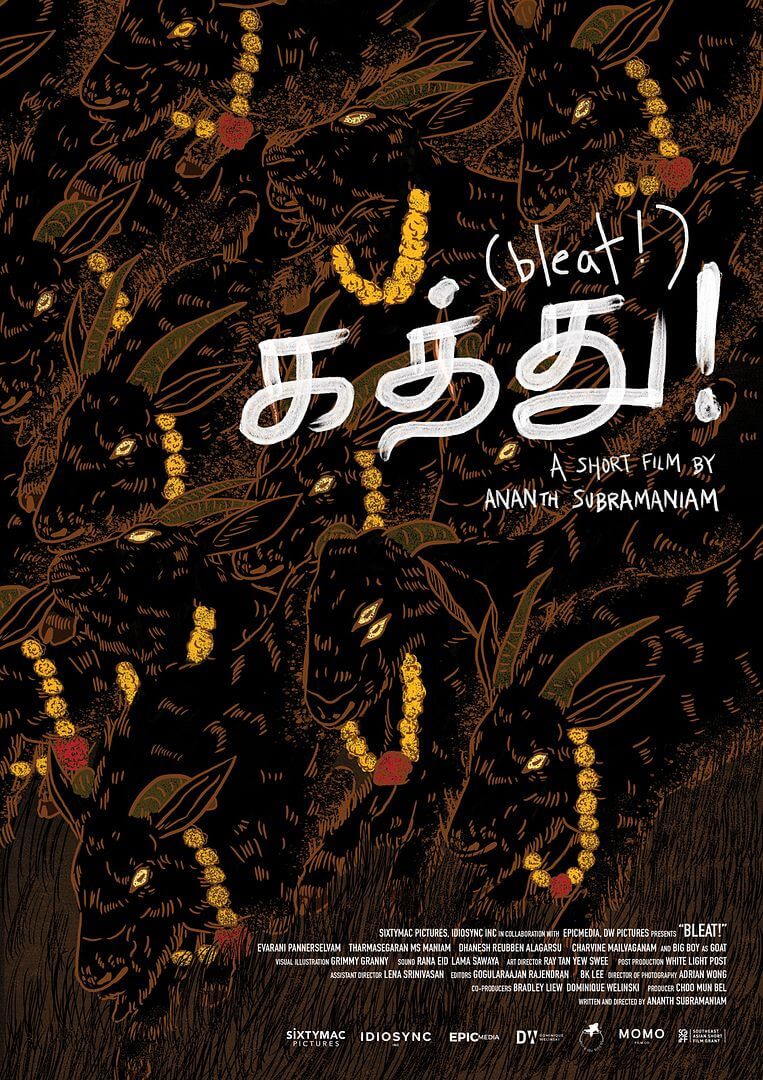 Affiche du court métrage Bleat! (2025) de Ananth Subramaniam Affiche du court métrage Bleat! (2025) de Ananth Subramaniam. Voir Bleat! en streaming / torrent sur meilleurs-films.fr
