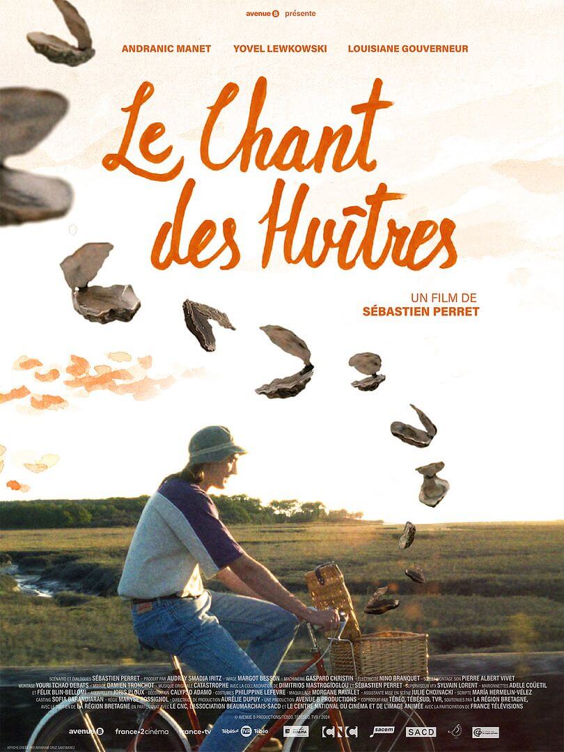 Affiche du court-métrage Le Chant des huîtres (2026) de Sébastien Perret