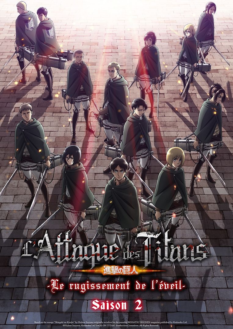 Affiche du film L’Attaque des Titans - Le Rugissement de l’Éveil (2025) de Hajime Isayama