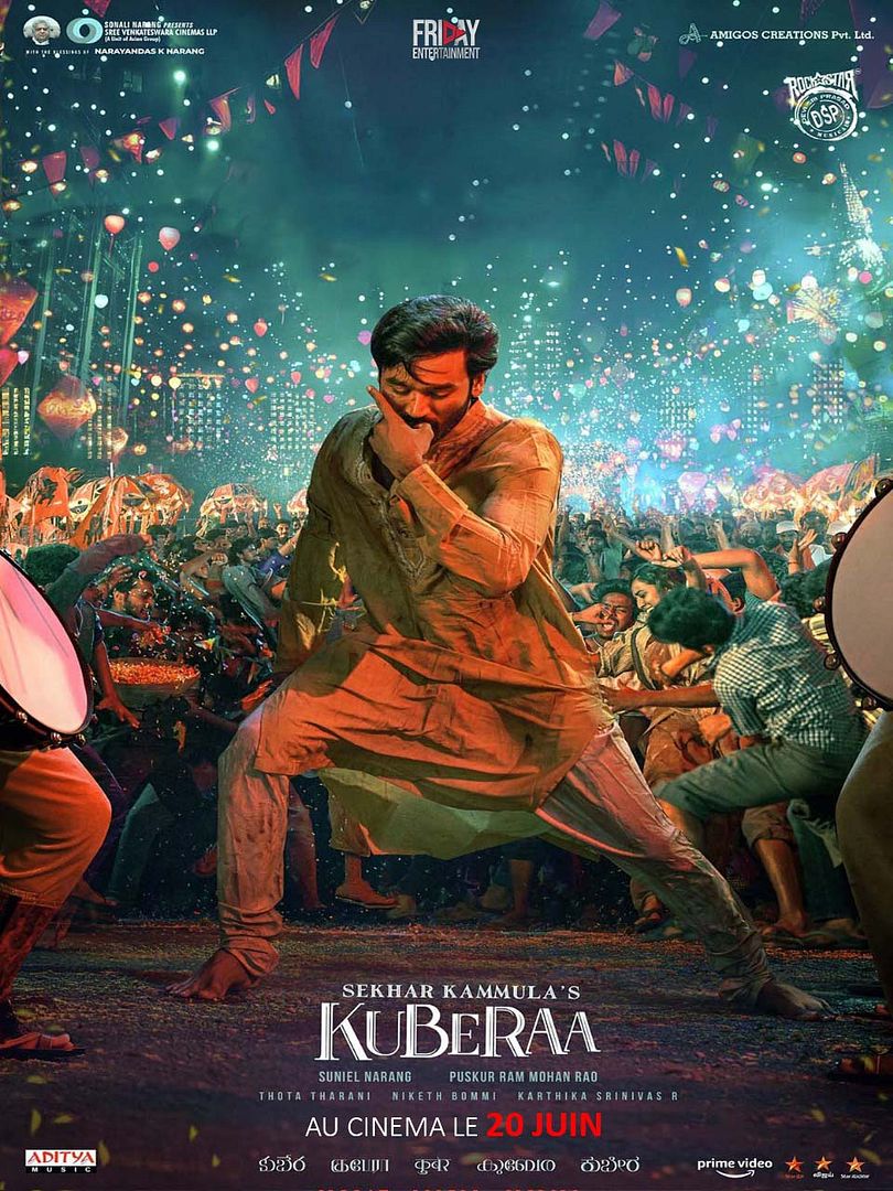 Affiche du film Kuberaa (2025) de Sekhar Kammula