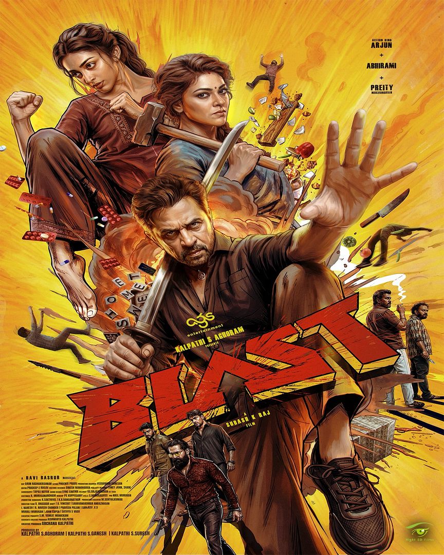 Affiche du film Blast (2026) de Subash K. Raj