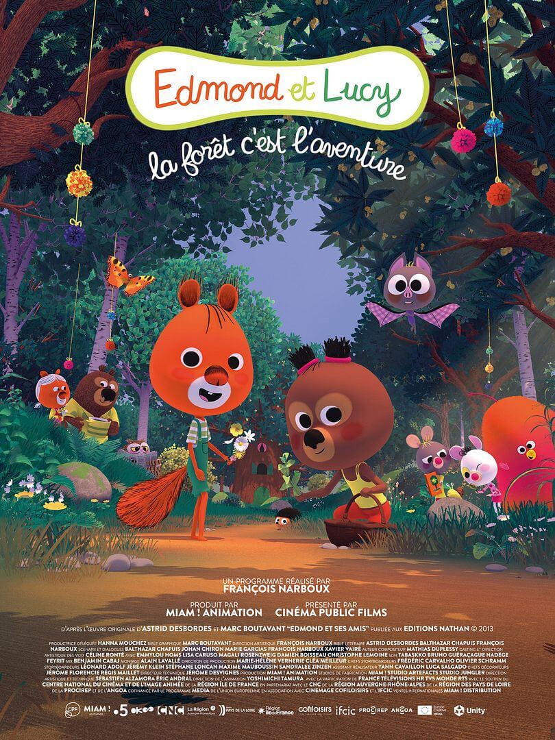 Affiche du film Edmond et Lucy - La Forêt