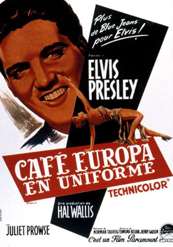 Affiche du film Café Europa en uniforme (1960) de Norman Taurog. Voir Café Europa en uniforme en streaming / torrent sur meilleurs-films.fr