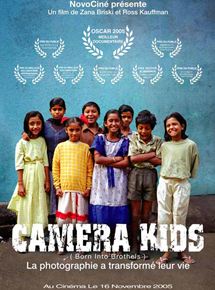 Affiche du film Camera kids (2004) de Ross Kauffman,Zana Briski,. Voir Camera kids en streaming / torrent sur meilleurs-films.fr