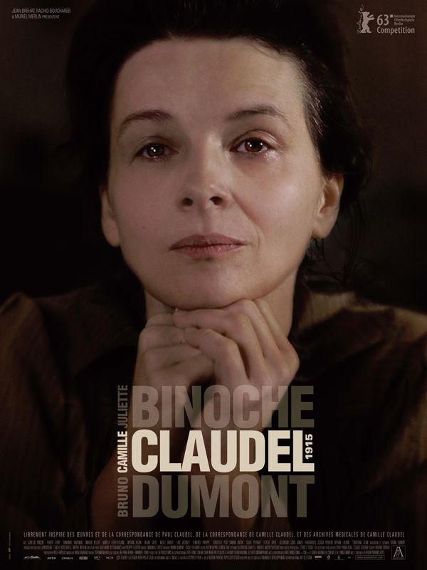 Affiche du film Camille Claudel, 1915 (2013) de Bruno Dumont. Voir Camille Claudel, 1915 en streaming / torrent sur meilleurs-films.fr