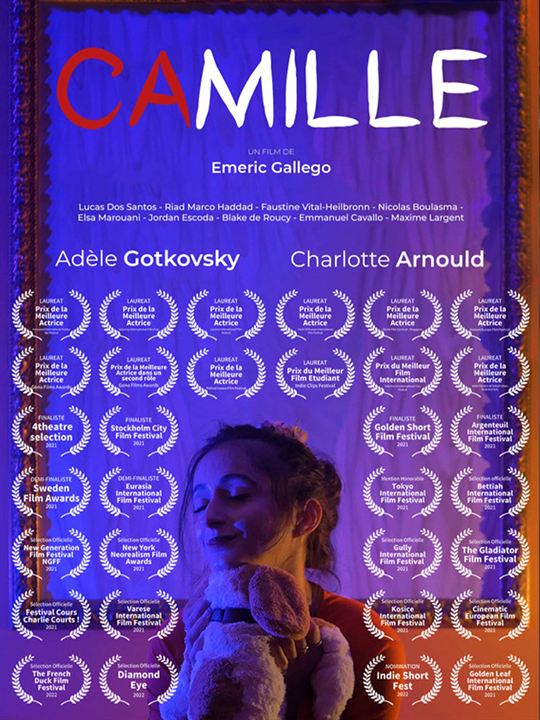 Affiche du court métrage Camille (court) (2025) de Emeric Gallego. Voir Camille (court) en streaming / torrent sur meilleurs-films.fr