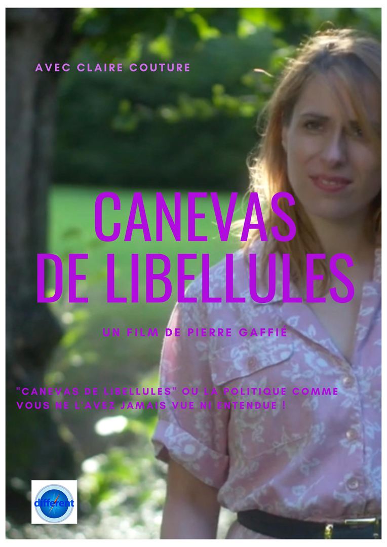 Affiche du court métrage Canevas de libellules (2021) de Pierre Gaffié. Voir Canevas de libellules en streaming / torrent sur meilleurs-films.fr