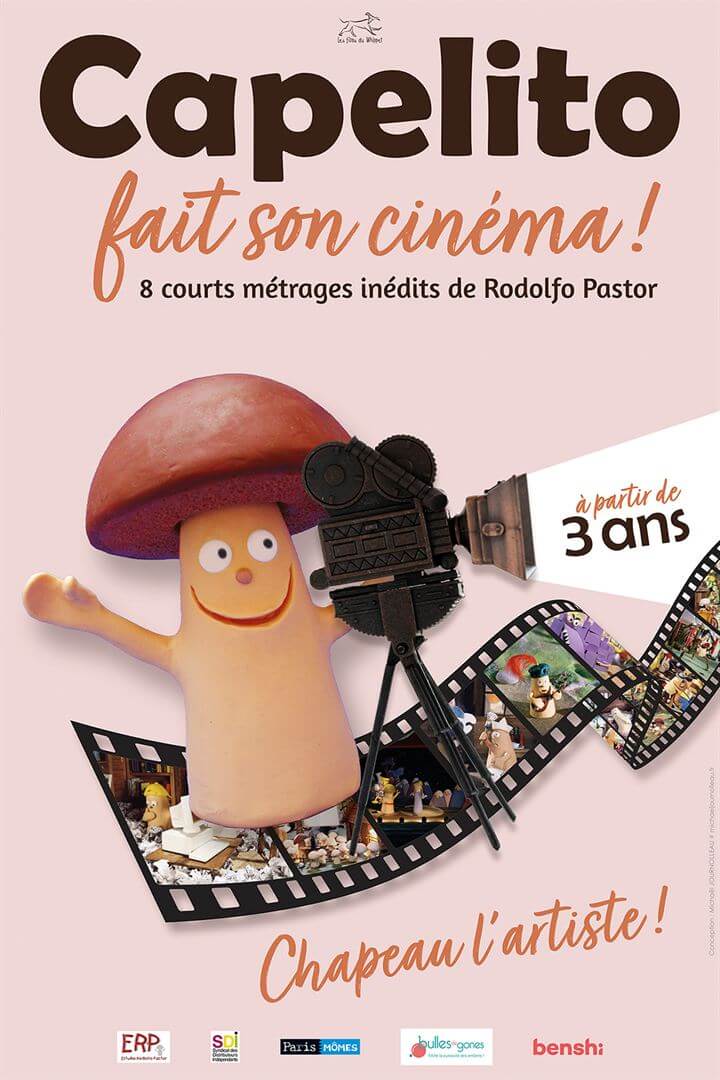 Affiche du film Capelito fait son cinéma (2023) de Rodolfo Pastor. Voir Capelito fait son cinéma en streaming / torrent sur meilleurs-films.fr