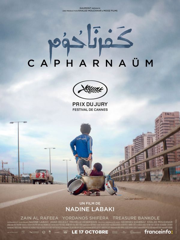 Affiche du film Capharnaüm (2018) de Nadine Labaki. Voir Capharnaüm en streaming / torrent sur meilleurs-films.fr