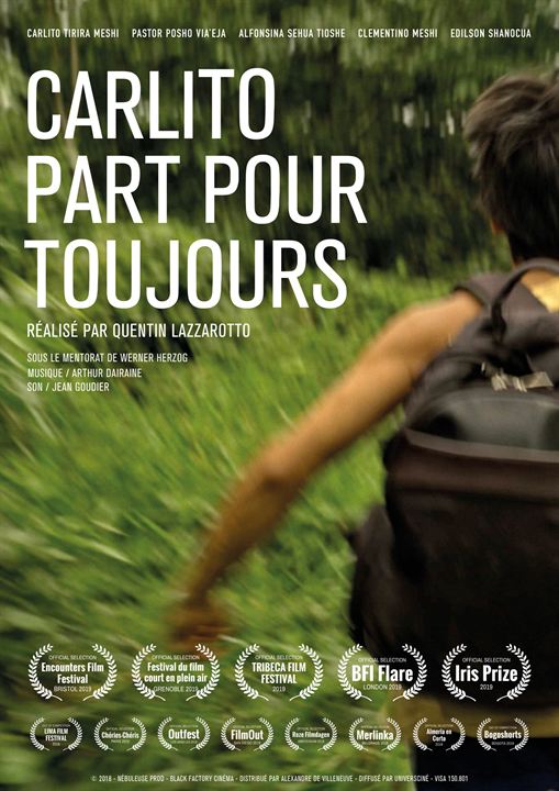 Affiche du court métrage Carlito part pour toujours (2025) de Quentin Lazzarotto Affiche du court métrage Carlito part pour toujours (2025) de Quentin Lazzarotto. Voir Carlito part pour toujours en streaming / torrent sur meilleurs-films.fr