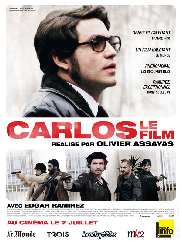 Affiche du film Carlos (2010) de Olivier Assayas Affiche du film Carlos (2010) de Olivier Assayas. Voir Carlos en streaming / torrent sur meilleurs-films.fr