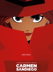 Affiche du film Carmen Sandiego (2020) de . Voir Carmen Sandiego en streaming / torrent sur meilleurs-films.fr