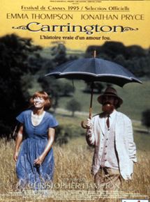 Affiche du film Carrington (1995) de Christopher Hampton. Voir Carrington en streaming / torrent sur meilleurs-films.fr