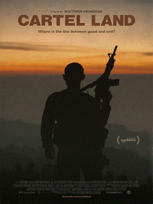 Affiche du film Cartel Land () de Matthew Heineman. Voir Cartel Land en streaming / torrent sur meilleurs-films.fr