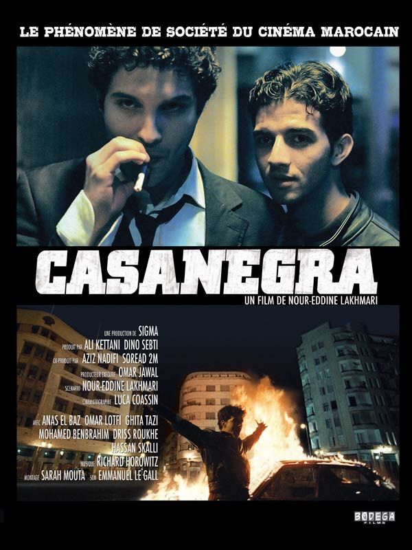 Affiche du film Casanegra (2008) de Nour Eddine Lakhmari. Voir Casanegra en streaming / torrent sur meilleurs-films.fr