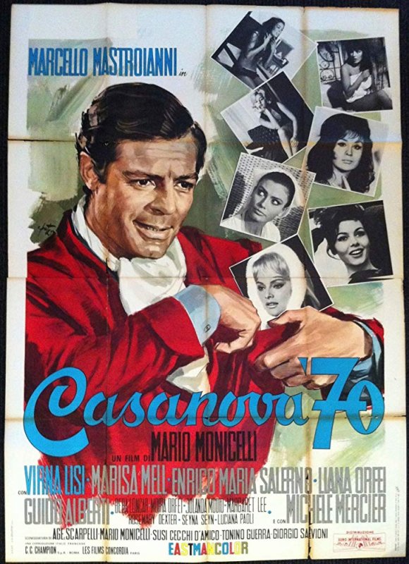 Affiche du film Casanova 70 (1965) de Mario Monicelli Affiche du film Casanova 70 (1965) de Mario Monicelli. Voir Casanova 70 en streaming / torrent sur meilleurs-films.fr