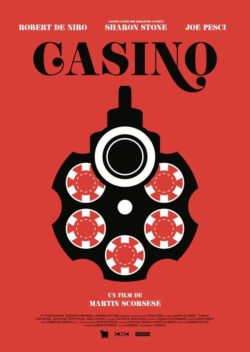 Affiche du film Casino (1995) de Martin Scorsese.