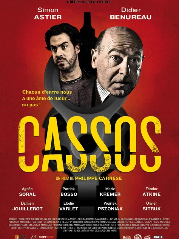 Affiche du film Cassos (2012) de Philippe Carrèse Affiche du film Cassos (2012) de Philippe Carrèse. Voir Cassos en streaming / torrent sur meilleurs-films.fr