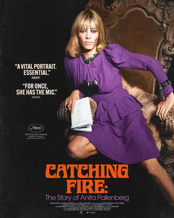 Affiche du film Catching Fire: The Story of Anita Pallenberg (2024) de Alexis Bloom. Voir Catching Fire: The Story of Anita Pallenberg en streaming / torrent sur meilleurs-films.fr