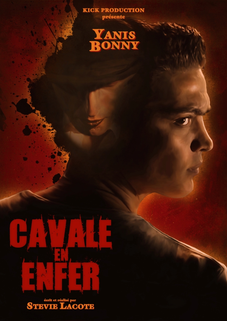Affiche du court métrage Cavale en Enfer (2014) de Stevie Lacote. Voir Cavale en Enfer en streaming / torrent sur meilleurs-films.fr
