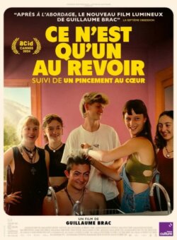 Affiche du film Ce n’est qu’un au revoir (2025) de Guillaume Brac.