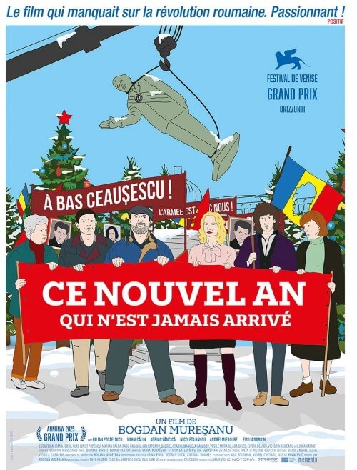 Affiche du film Ce nouvel an qui n’est jamais arrivé (2025) de Bogdan Mureşanu. Voir Ce nouvel an qui n’est jamais arrivé en streaming / torrent sur meilleurs-films.fr