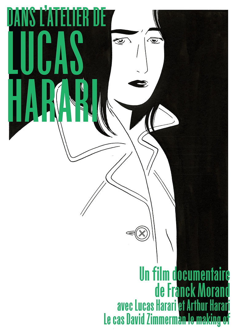 Affiche du film Dans l'atelier de Lucas Harari (2025) de Franck Morand