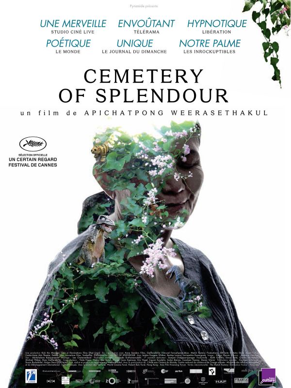 Affiche du film Cemetery of Splendour (2015) de Apichatpong Weerasethakul Affiche du film Cemetery of Splendour (2015) de Apichatpong Weerasethakul. Voir Cemetery of Splendour en streaming / torrent sur meilleurs-films.fr