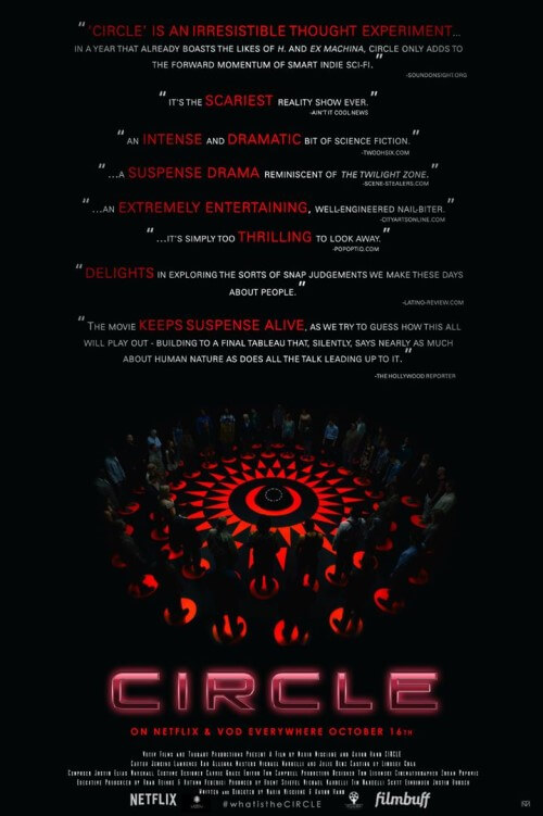 Affiche du film Cercle (2022) de Aaron Hann. Voir Cercle en streaming / torrent sur meilleurs-films.fr