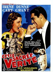 Affiche du film Cette sacrée vérité (1937) de Leo McCarey Affiche du film Cette sacrée vérité (1937) de Leo McCarey. Voir Cette sacrée vérité en streaming / torrent sur meilleurs-films.fr