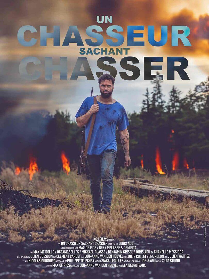 Affiche du court métrage Un chasseur sachant chasser (2025) de Joris Adu. Voir Un chasseur sachant chasser en streaming / torrent sur meilleurs-films.fr