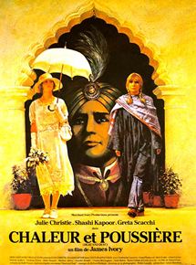 Affiche du film Chaleur et poussière (1982) de James Ivory. Voir Chaleur et poussière en streaming / torrent sur meilleurs-films.fr