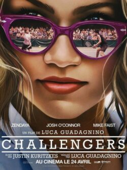 Affiche du film Challengers (2024) de Luca Guadagnino.