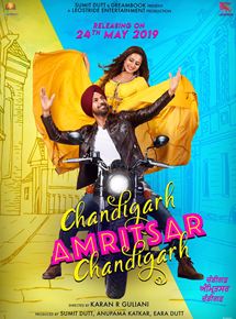 Affiche du film Chandigarh Amritsar Chandigarh (2019) de Karan Guliani. Voir Chandigarh Amritsar Chandigarh en streaming / torrent sur meilleurs-films.fr