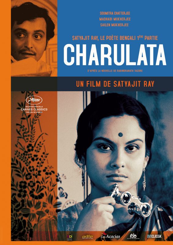 Affiche du film Charulata (1964) de Satyajit Ray. Voir Charulata en streaming / torrent sur meilleurs-films.fr