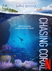 Affiche du film Chasing Coral (2017) de Jeff Orlowski. Voir Chasing Coral en streaming / torrent sur meilleurs-films.fr