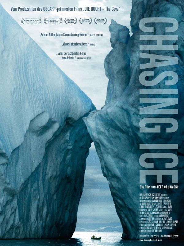 Affiche du film Chasing Ice (2012) de Jeff Orlowski. Voir Chasing Ice en streaming / torrent sur meilleurs-films.fr