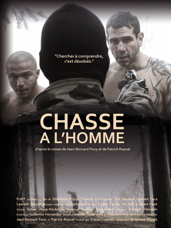 Affiche du court métrage Chasse à l’homme (2010) de Stéphane Olijnyk Affiche du court métrage Chasse à l’homme (2010) de Stéphane Olijnyk. Voir Chasse à l’homme en streaming / torrent sur meilleurs-films.fr