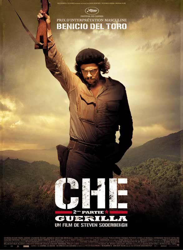 Affiche du film Che – 2ème partie : Guerilla (2008) de Steven Soderbergh. Voir Che – 2ème partie : Guerilla en streaming / torrent sur meilleurs-films.fr