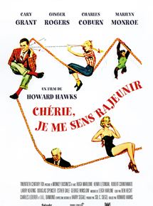 Affiche du film Chérie je me sens rajeunir (1952) de Howard Hawks Affiche du film Chérie je me sens rajeunir (1952) de Howard Hawks. Voir Chérie je me sens rajeunir en streaming / torrent sur meilleurs-films.fr