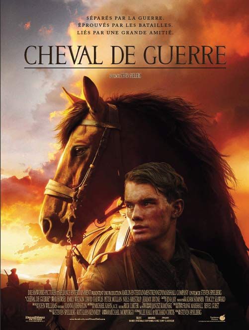 Affiche du film Cheval de guerre (2011) de Steven Spielberg Affiche du film Cheval de guerre (2011) de Steven Spielberg. Voir Cheval de guerre en streaming / torrent sur meilleurs-films.fr