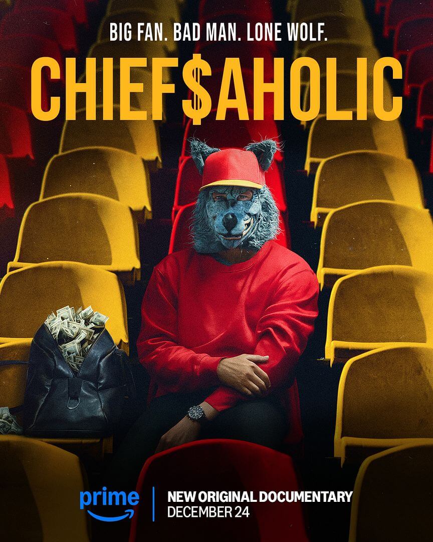 Affiche du film ChiefsAholic: A Wolf in Chiefs Clothing (2024) de Dylan Sires Affiche du film ChiefsAholic: A Wolf in Chiefs Clothing (2024) de Dylan Sires. Voir ChiefsAholic: A Wolf in Chiefs Clothing en streaming / torrent sur meilleurs-films.fr